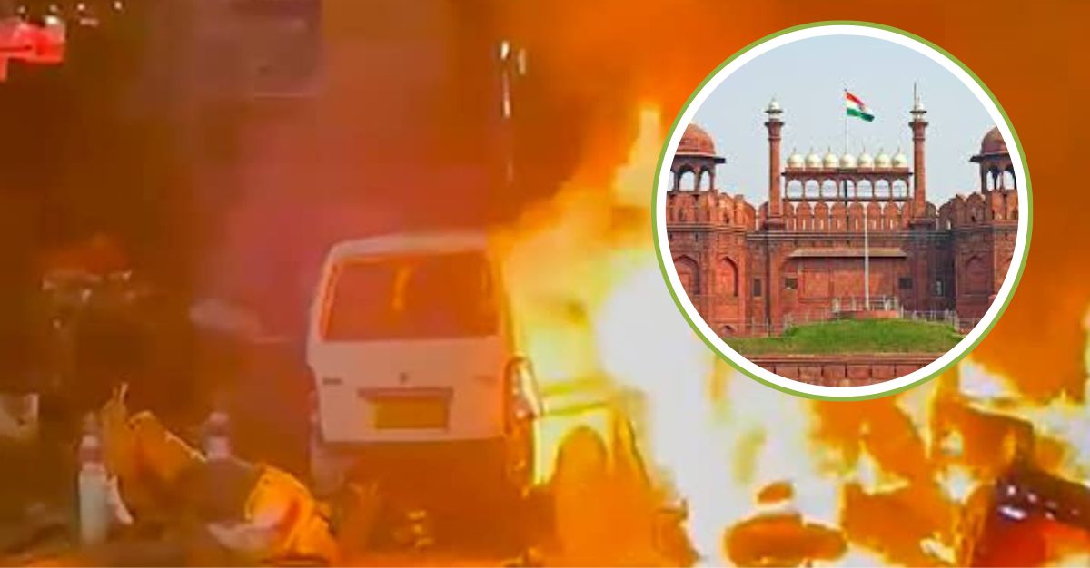 Delhi blast happened near the red fort metro station