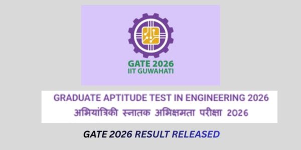 GATE 2026 RESULT RELEASED