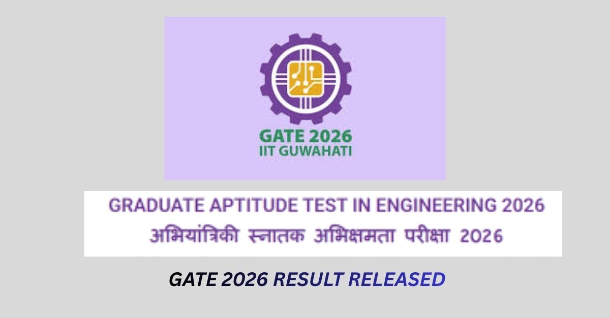 GATE 2026 RESULT RELEASED