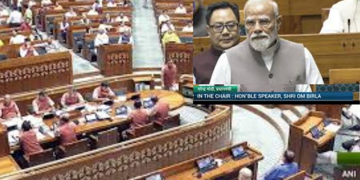 PM Modi's speech in lok sabha highlights