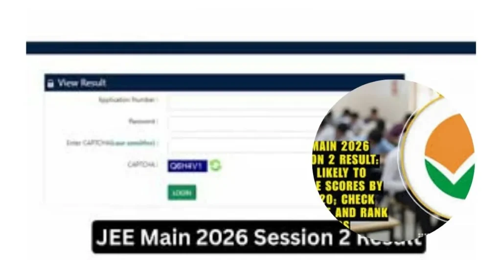 JEE Main 2026 Result LIVE Update