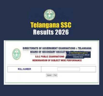 SSC 10th Class Telangana Result 2026