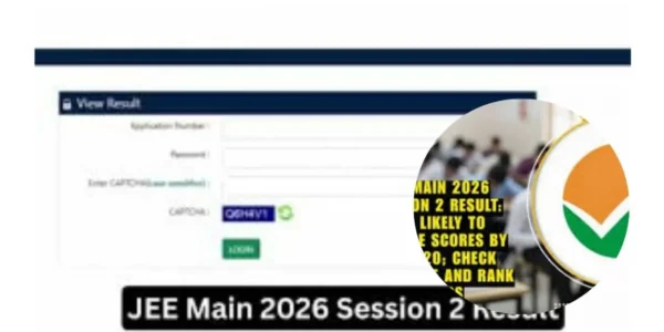 JEE Main 2026 Result LIVE Update