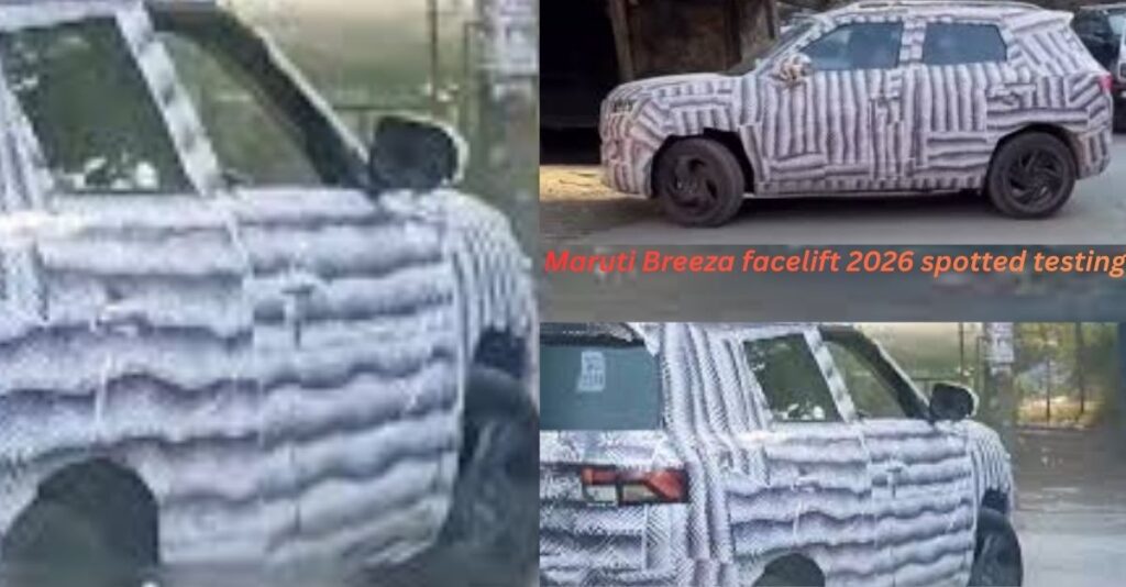 Maruti Breeza facelift 2026