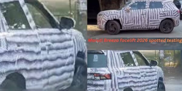 Maruti Breeza facelift 2026