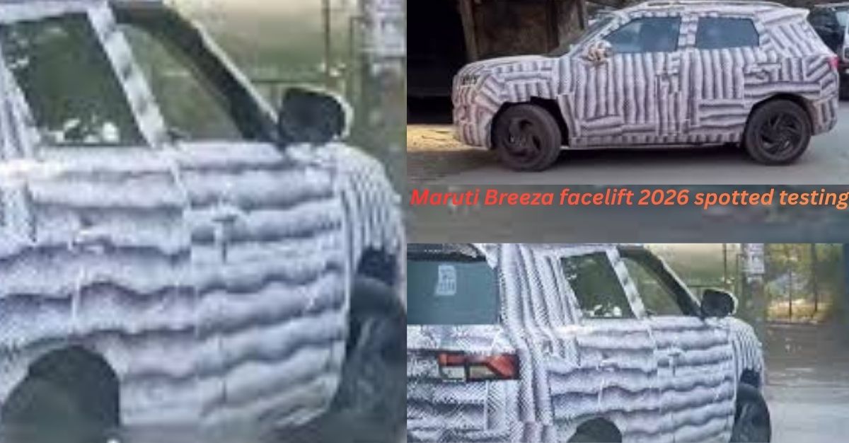 Maruti Breeza facelift 2026
