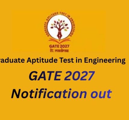 GATE 2027 Exam Date Out