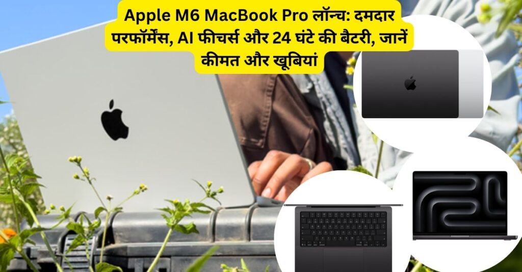 Apple M6 MacBook Pro लॉन्च: कीमत, फीचर्स और बैटरी लाइफ