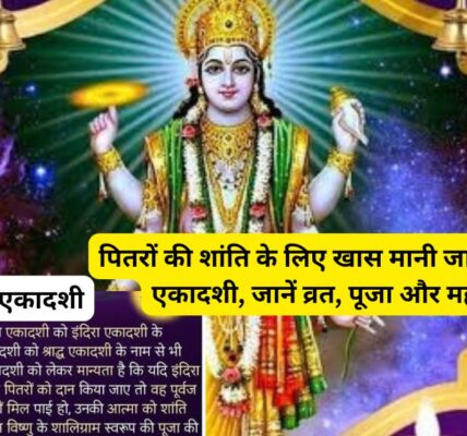 इंदिरा एकादशी सिर्फ व्रत नहीं, पूर्वजों को याद करने का दिन भी